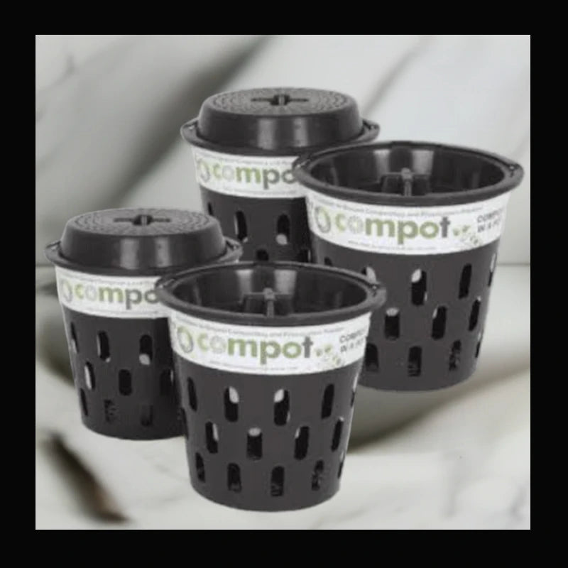 Recycled Compot x 4 | 5L Compost Bin