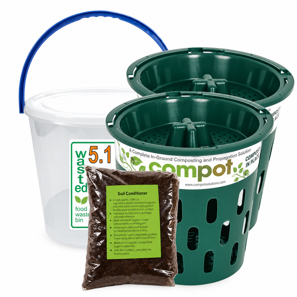 5L Compost Bin x 2